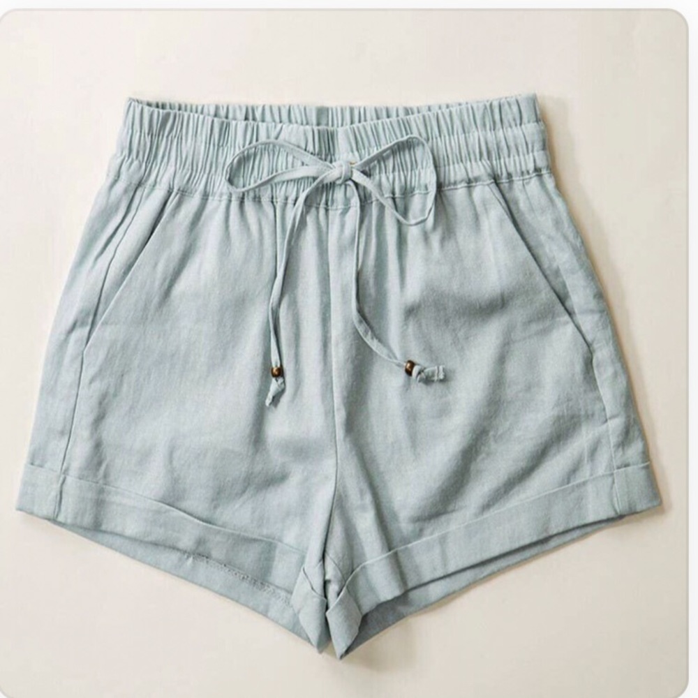 Linen shorts greyxveyda.com